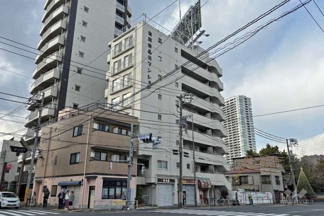 迦葉南品川マンションの外観（南東側から）