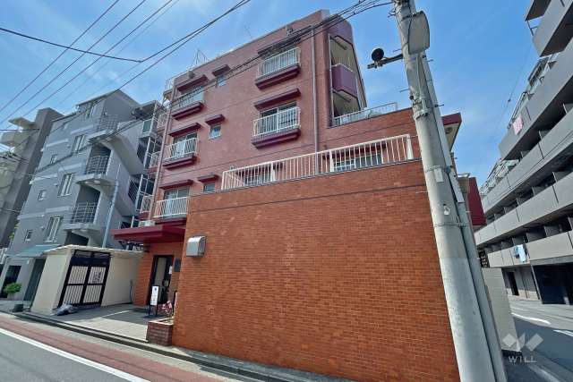 ライオンズマンション馬込第2の外観（北側から）