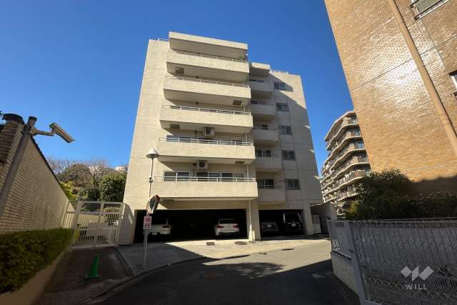 エクセルハイツ大井仙台坂の外観（南西側から）