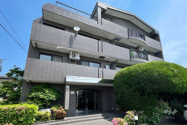 ステージ山王グランドヒルズの外観（南西側から）