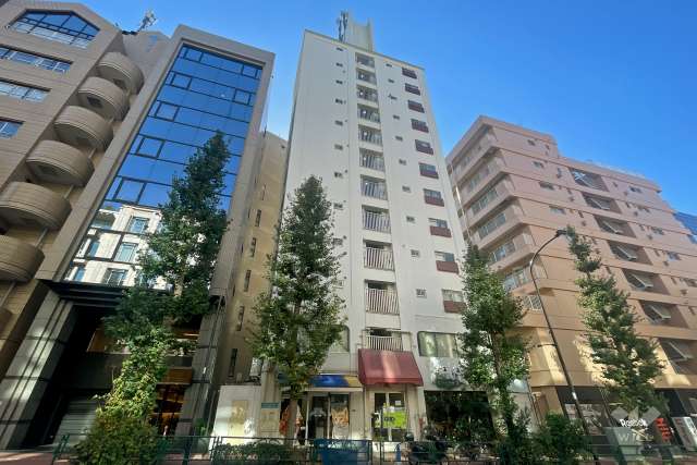 御殿山ニューハウジングの外観（北東側から）