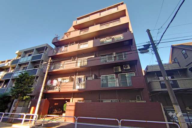 ハイライフ大崎の外観（南東側から）