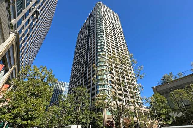 パークシティ大崎ザレジデンスの外観（南西側から）