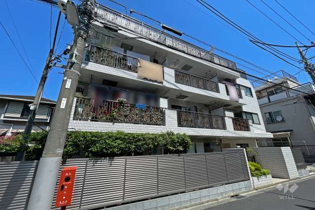 マイキャッスル荏原第２の外観（南側から）