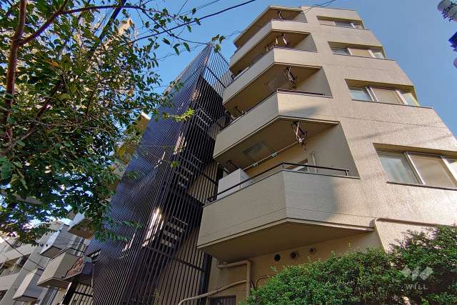 ドム不動前の外観（北西側から）