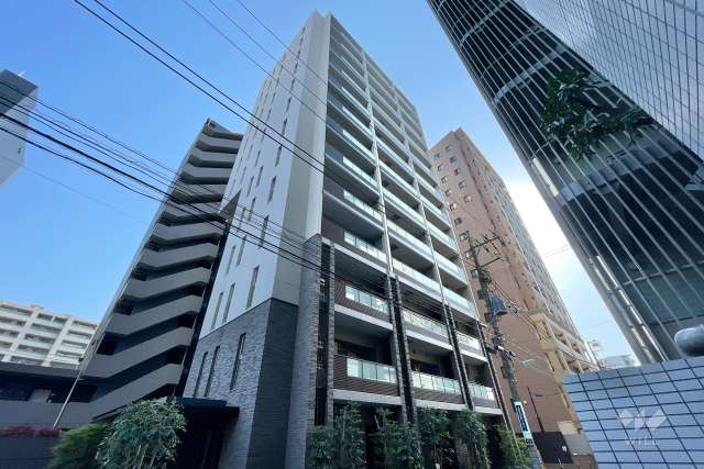 ブリリア大井町ザレジデンスの外観（南西側から）