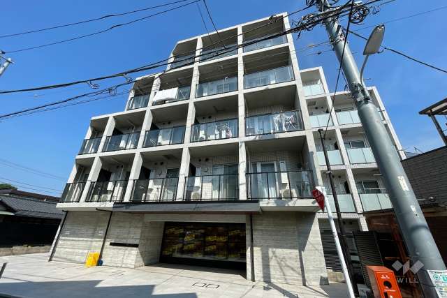 シーフォルム戸越公園２の外観（南西側から）