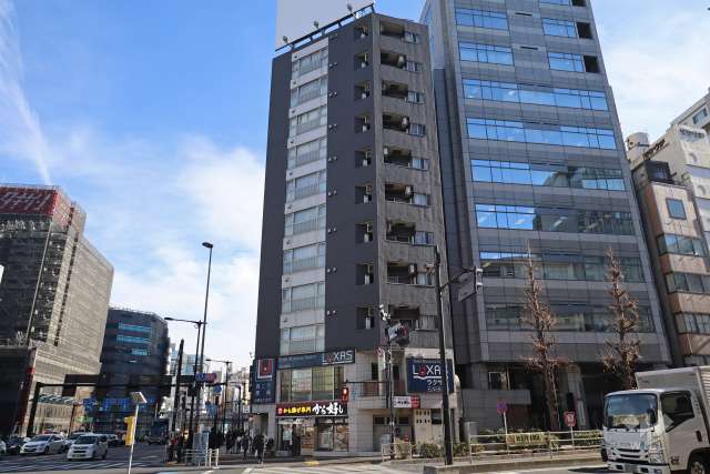 スパシエルクス五反田の外観（北西側から）