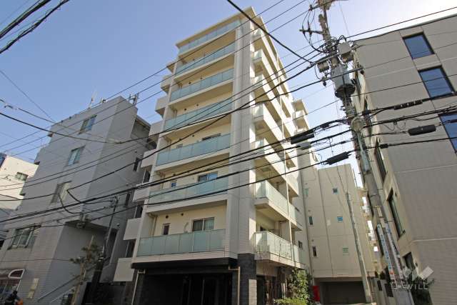 アージョ大崎の外観（北側から）