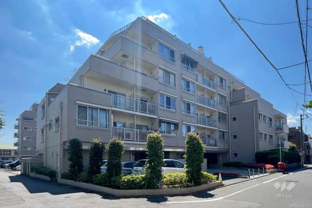 シーアイマンション碑文谷の外観(北西側から)