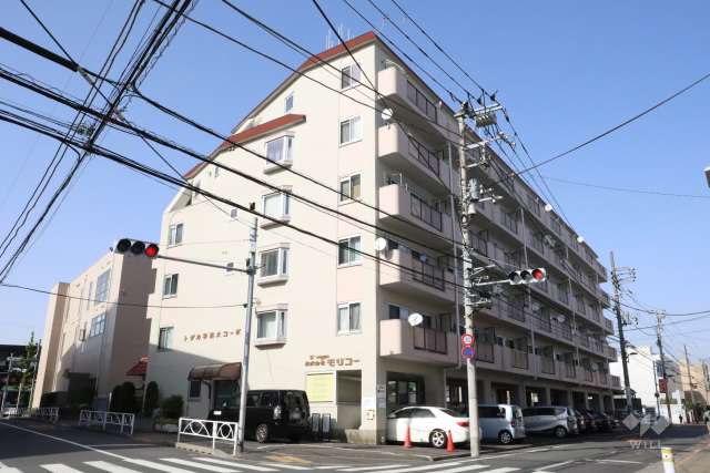 トダカ学芸大コーポの外観（南西側から）