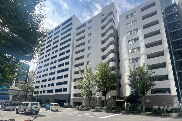 パークハウス渋谷山手の外観(北側から)