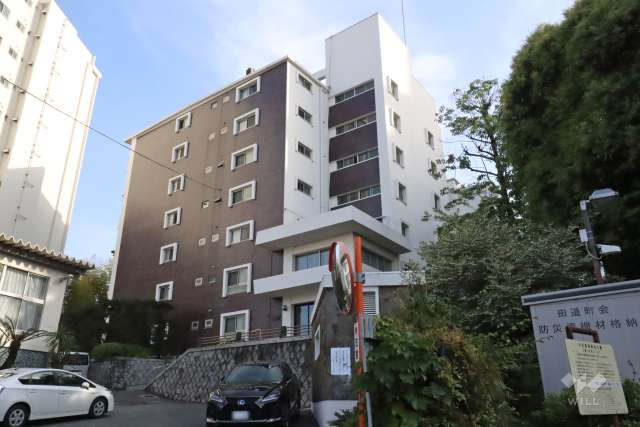 松風園コーポの外観(北東側から)　