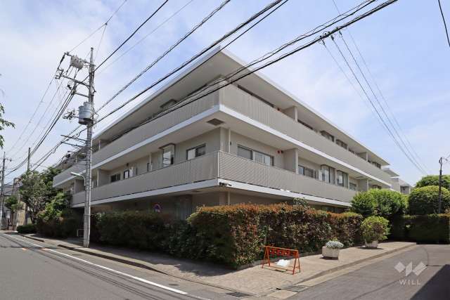 イトーピア自由が丘イデアの外観（南西側から）