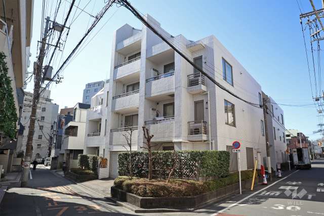 ワイズ八雲都立大の外観(北東側から)