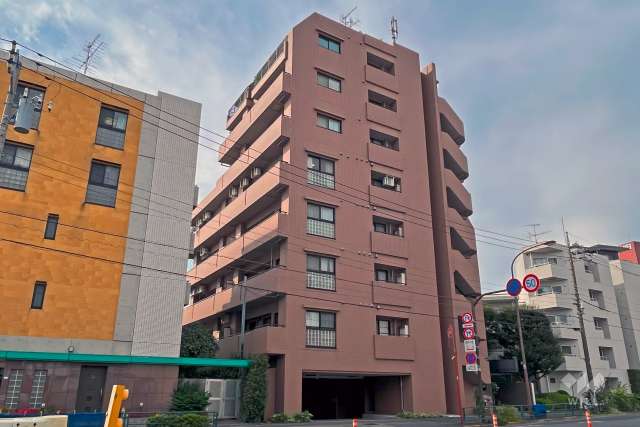 ドム都立大学の外観（南東側から）