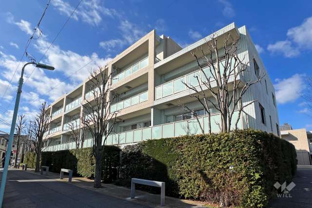 ピアースコード目黒洗足の外観(北東側から)