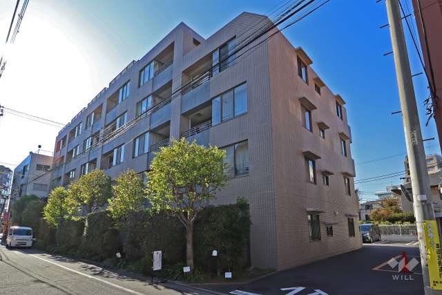 パークホームズ目黒本町の外観（南東側から）