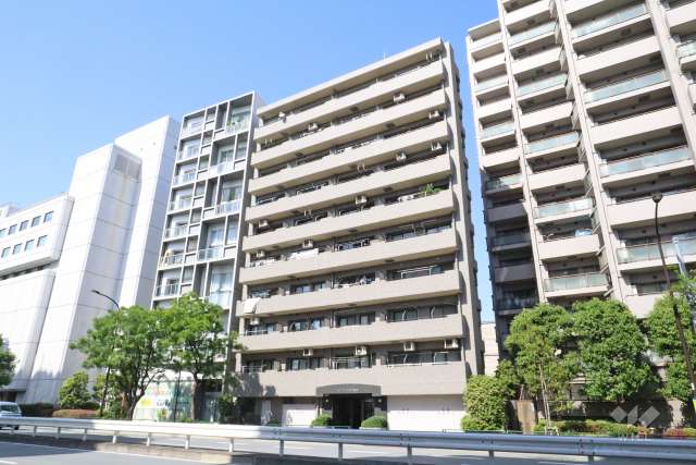 ハイシティ目黒弐番館の外観(南側から)