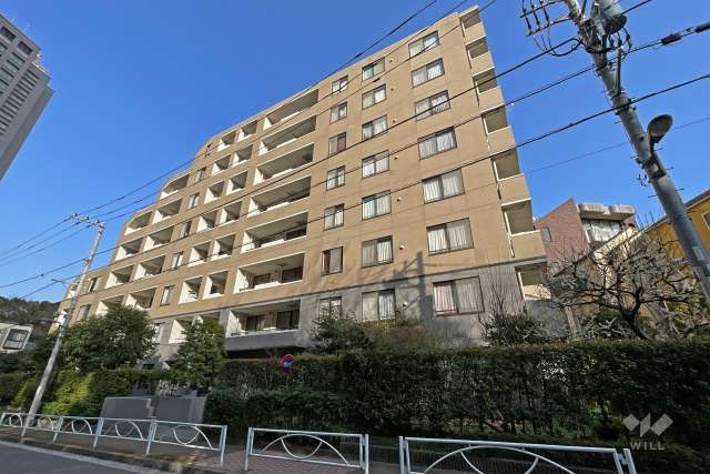 パルテール恵比寿の外観（西側から）