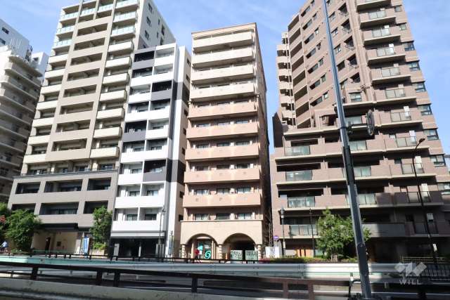 メゾンドヴィレ目黒の外観(南西側から)