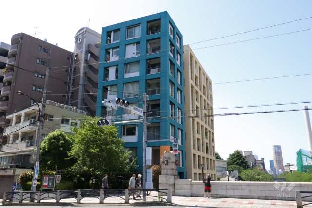 Cellsの外観(南東側から)