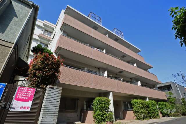 HF学芸大学レジデンス２の外観(南東側から)