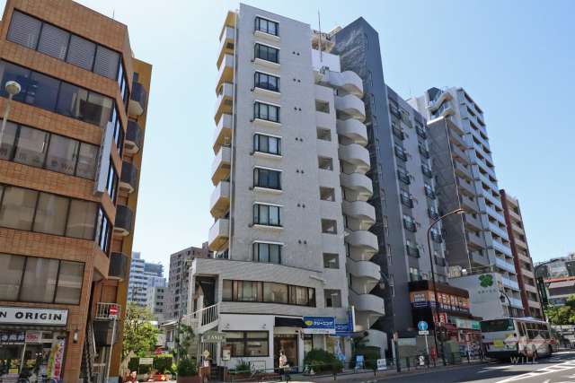 セントヒルズ目黒の外観(北東側から)