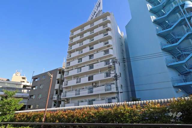 ハイネス池尻の外観(北側から)