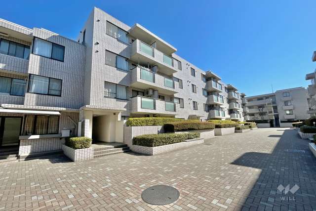 上目黒小川坂ハイツの外観（南西側から）