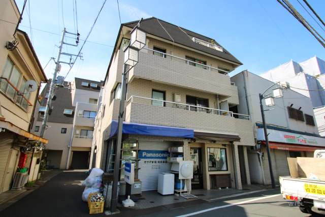 シティハイツ祐天寺の外観（北東側から）