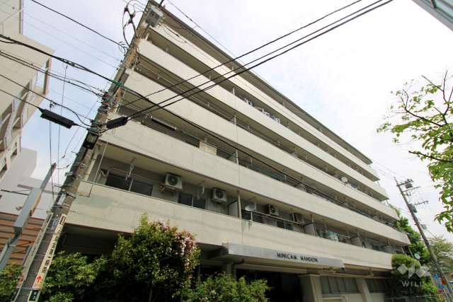 ミニカムマンションの外観（南西側から）