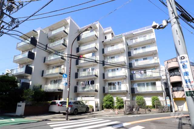 宅研学芸大マンションの外観（北東側から）