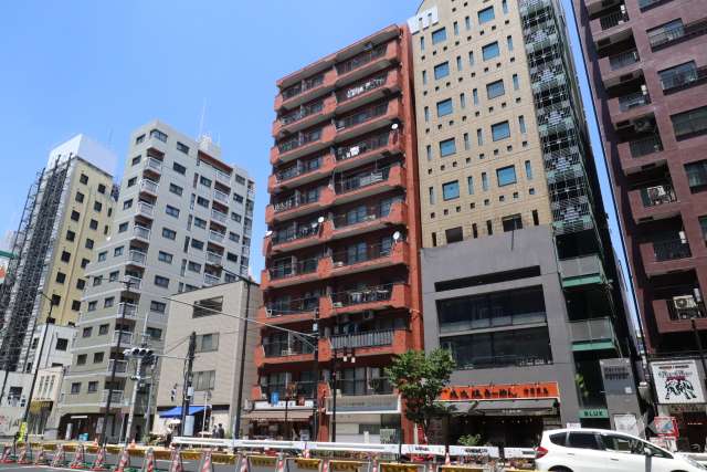 ペガサスマンション青葉台の外観(南側から)