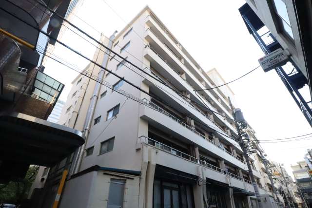 中目黒マンションの外観(南東西側から)