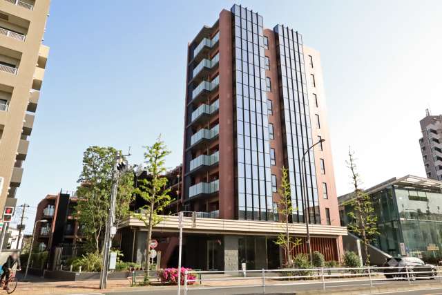 シティハウス目黒学芸大学の外観（北側から）