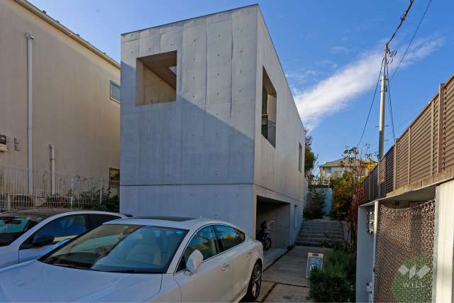 MDGアパートメントの外観（北東側から）