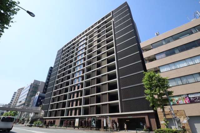 シティハウス中目黒テラスの外観(北側から)