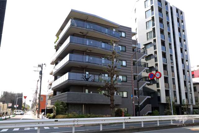 プロスタイル学芸大学の外観(北東側から)