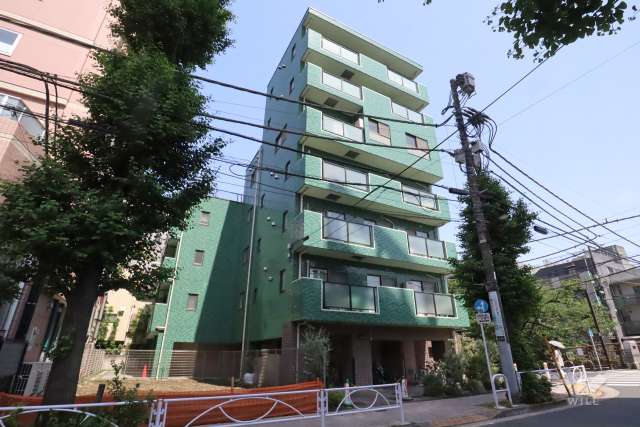 ステラレジデンス中目黒の外観(南側から)