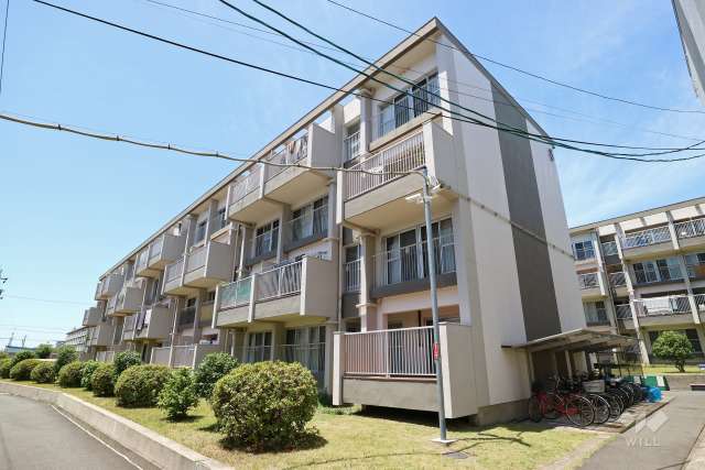 天白第一住宅8号棟の外観(南東側から)