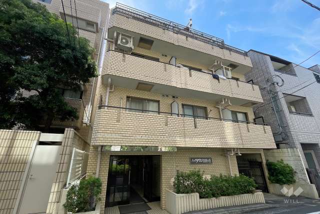 ハイタウン自由が丘の外観（北東側から）