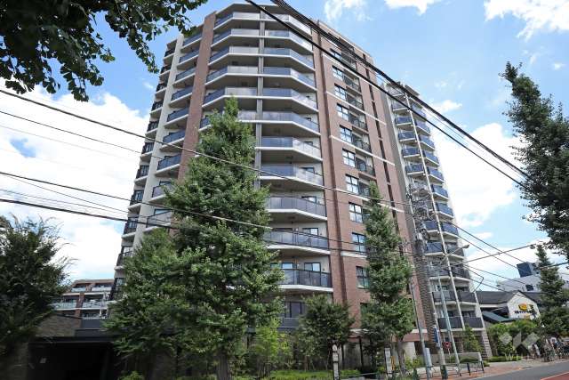 ザ・パークハウス渋谷笹塚の外観（北西側から）