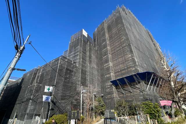 マンションの外観