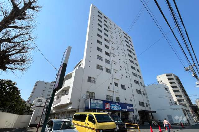 目白が丘マンションの外観（南東側から）