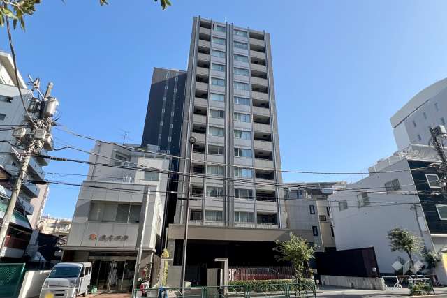 サンクタス神楽坂の外観（北西側から）