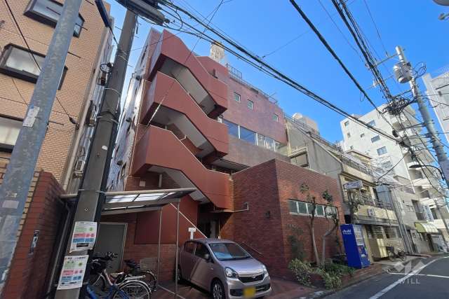 キャッスル花井の外観（北東側から）