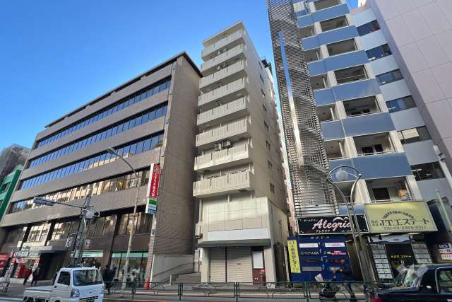 藤和高田馬場コープ2の外観（北西側から）