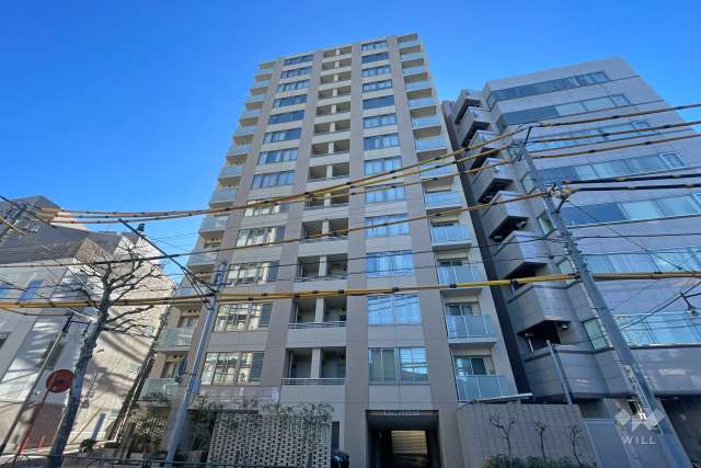 THEパームス高田馬場四丁目の外観（北西側から）