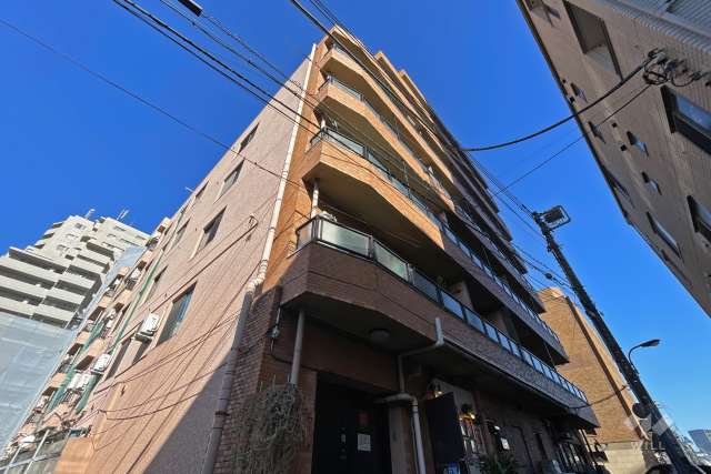 ニュー信濃町ハイツの外観（南西側から）